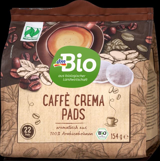 dmBio jastučići za krem kavu 125g