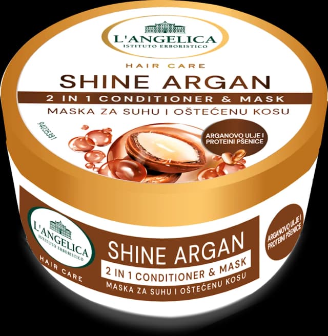 L'Angelica maska Shine Argan 300 ml