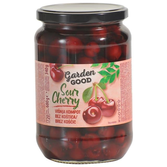 KOMPOT VIŠNJA GARDEN GOOD 680/340g