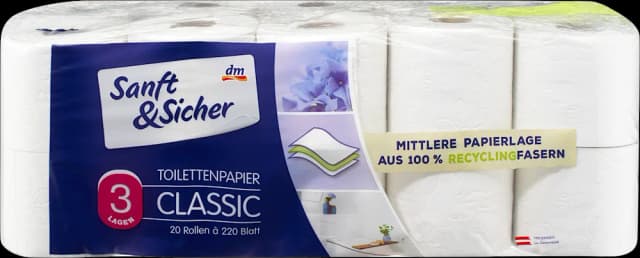 Sanft&Sicher toal. pap. 3sl. 20x220li.