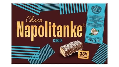 Choco napolitanke Coconut 108 g