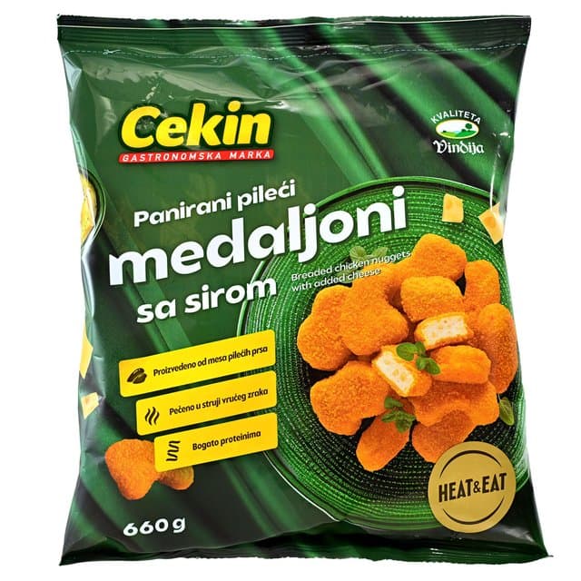 Pileći medaljoni sa sirom