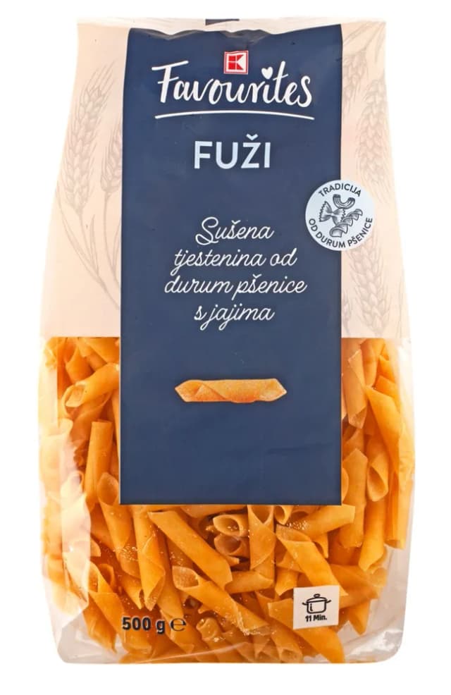 KFav.Tjestenina Fuži durum pšenica500g