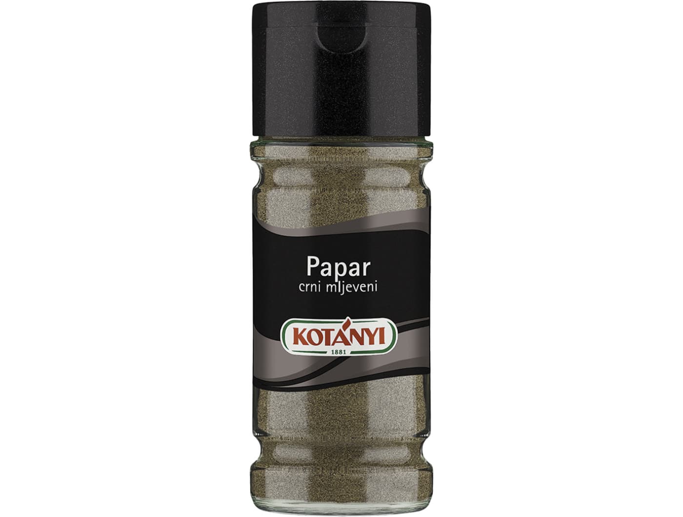 Papar crni mljeveni