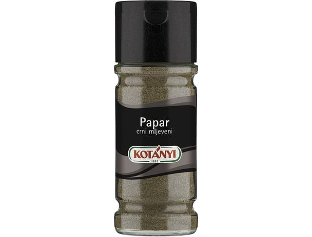Papar crni mljeveni