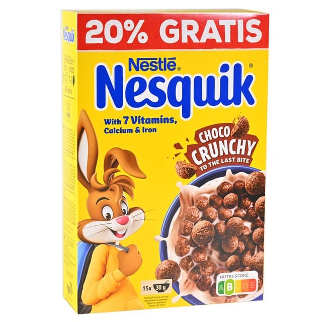 PAHULJICE NESQUIK 450 g 20% GRATIS