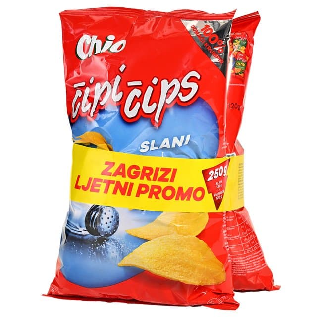 Čipi Čips Duopack Slani Paprika