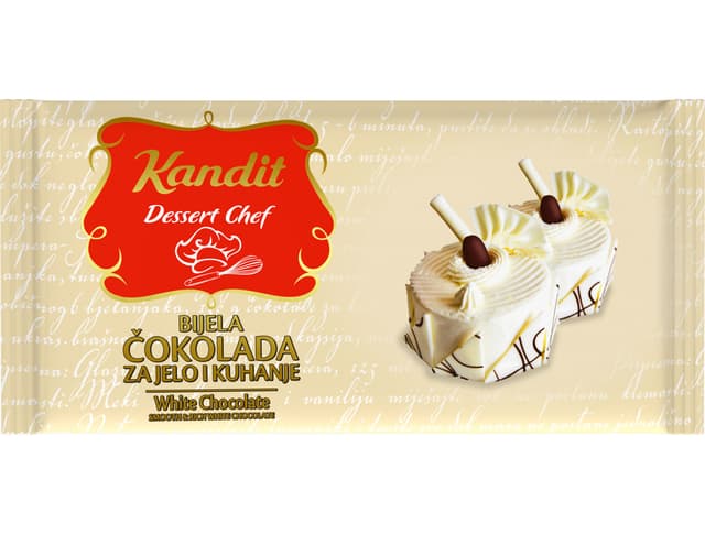 Čokolada za kuhanje Dessert Chef bijela