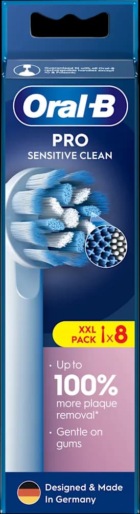 Oral B Zamjenske glave Sensit. clean 8/1