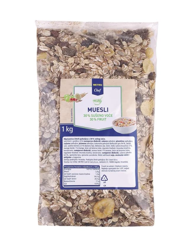 1KG MC MUESLI VOĆE
