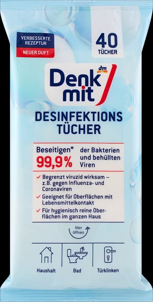 Denkmit dezinfekcijske maramice 40 kom.