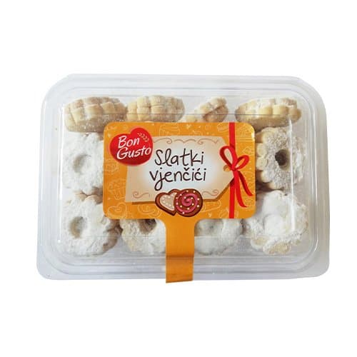 KOLAČ SLATKI VJENČIĆ BON GUSTO 500 g
