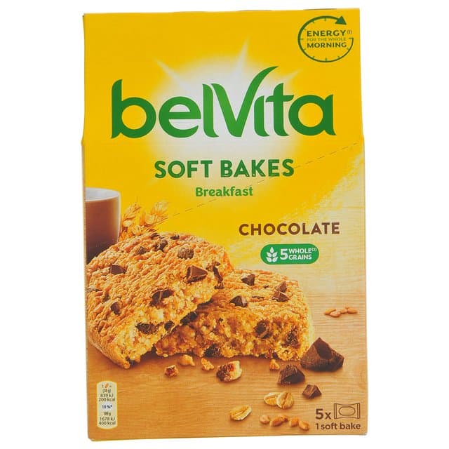 Keks Belvita Soft Čokoladni Komadići