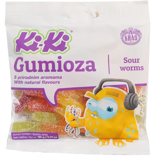Bomboni Kiki Sour Worms