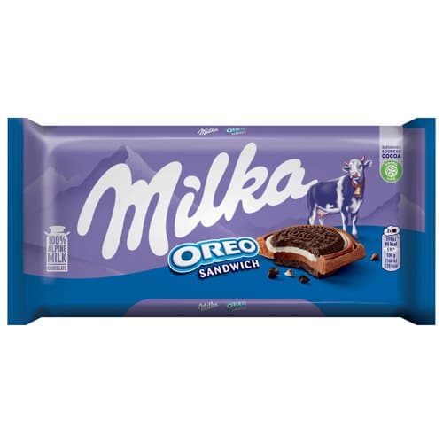 Milka čokolada Oreo sandwich 92 g