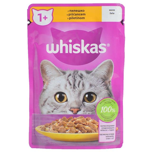 Whiskas 1+ Piletina u Želeu