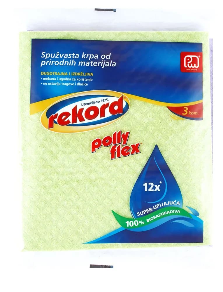 Rekord Spužvasta krpa pak 3/1 polly flex