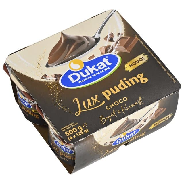 Puding Čokolada Lux 4x125g