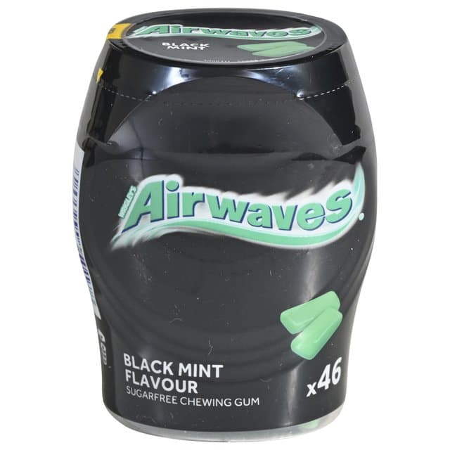 Žvakaće gume Airwaves Blackmint bočica