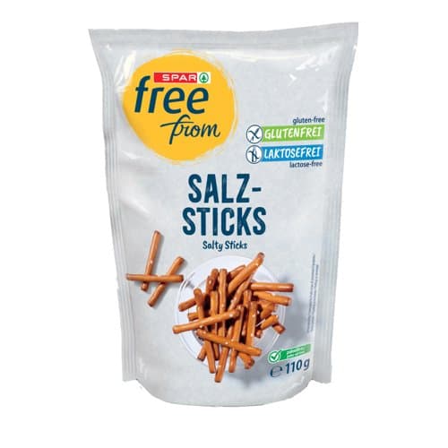 ŠTAPIĆI FREE FROM SLANI 110 g