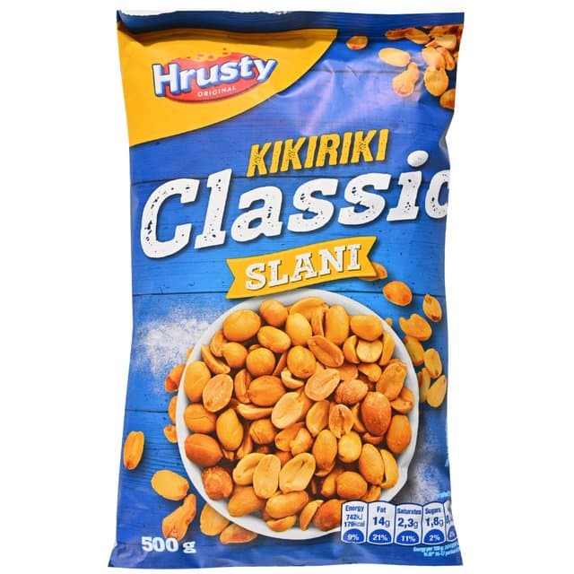 KIKIRIKI HRUSTY PRŽENI SLANI 500 g