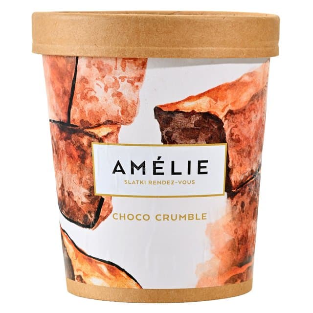 SLAD CHOCO CRUMBLE 500 ml AMELIE