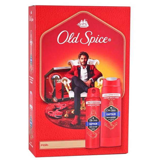 SET OS GENTELMAN CAPTAIN DEO+GEL