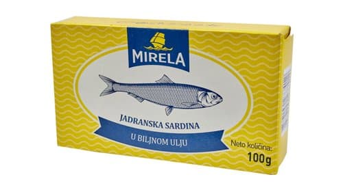 Sardina u biljnom ulju