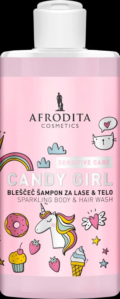 Šampon za kosu i tijelo Afrodita Kids Candy Girl
