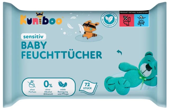 Vlažne maramice baby sensitive 72 kom