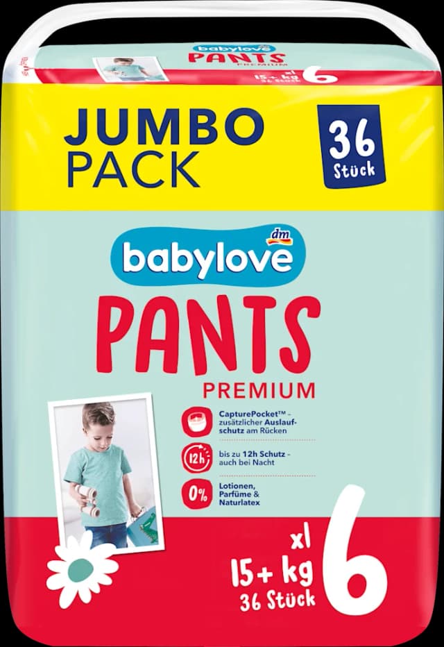 babylove pel.gaćice jumbo 6 XXL 36 kom.