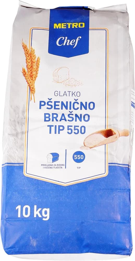 10KG MC BRAŠNO PŠ.GLATKO T-550
