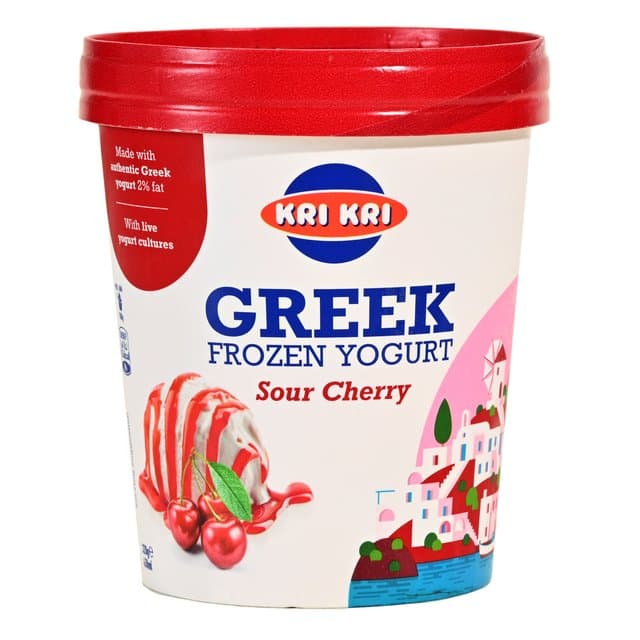 Smrznuti grčki jogurt višnja