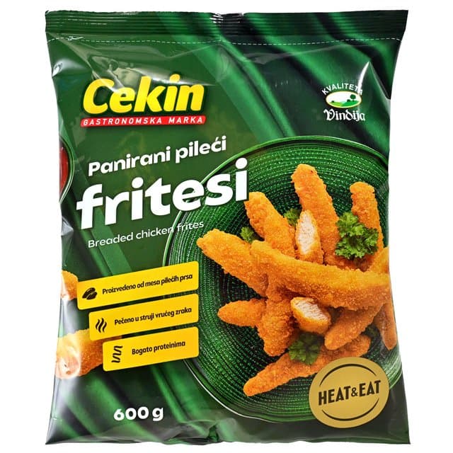 Panirani pileći fritesi smrznuti
