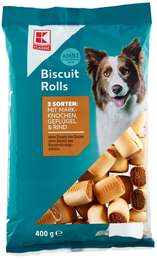 KLC.Poslastica za pse biskvit.rolica400g
