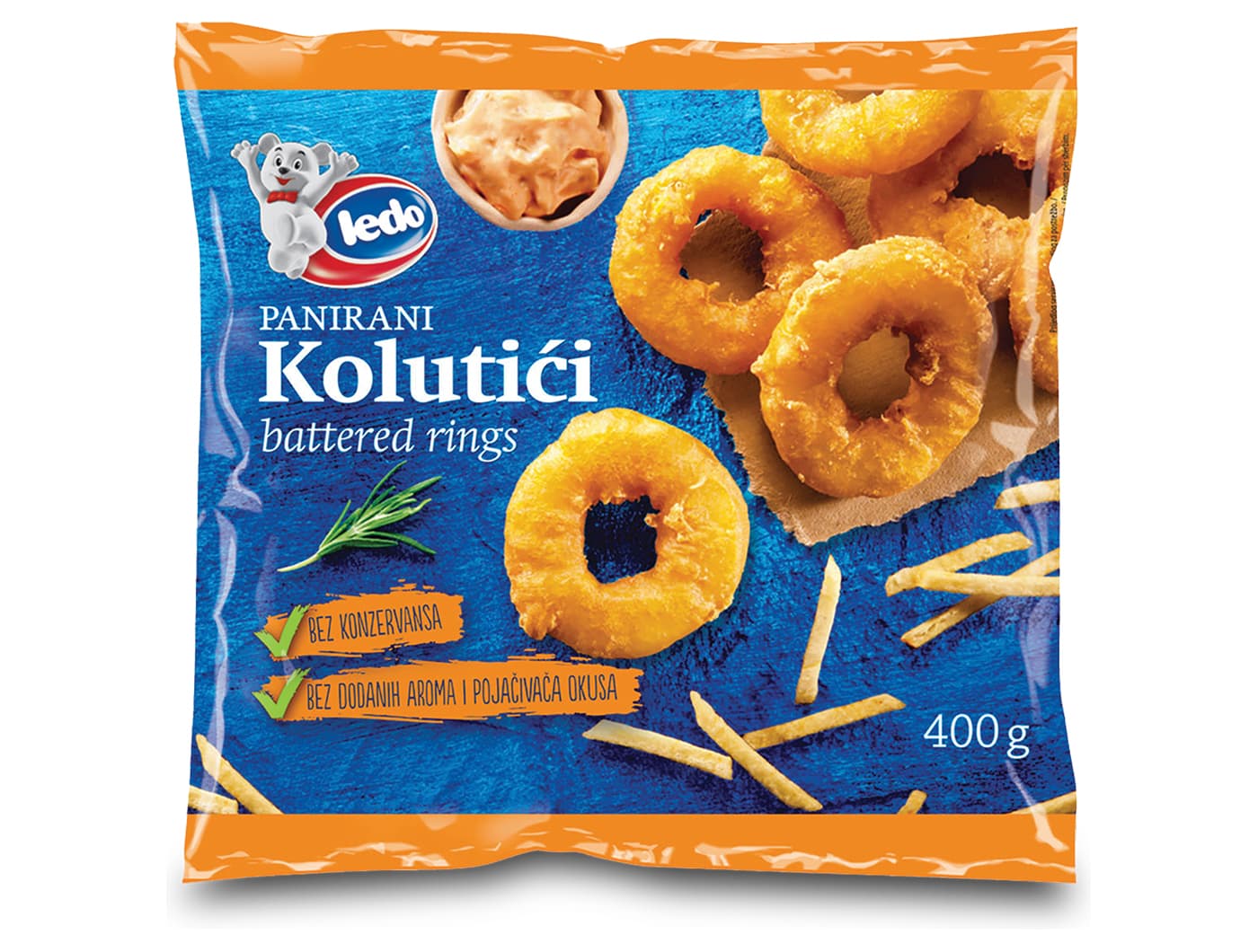 Lignja Panirani Kolutići