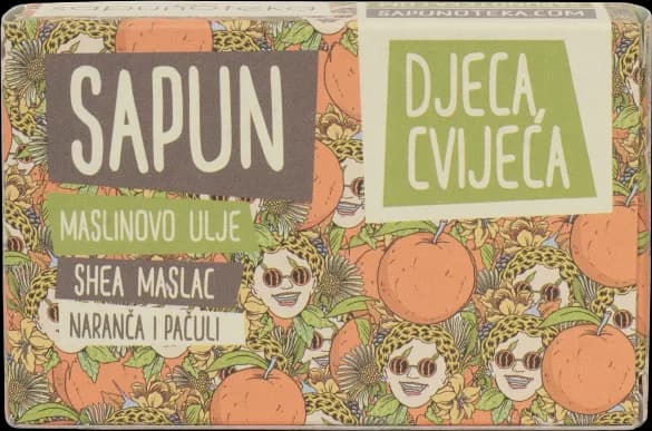 Sapunoteka toal.sap.Djeca cvijeća100g OS