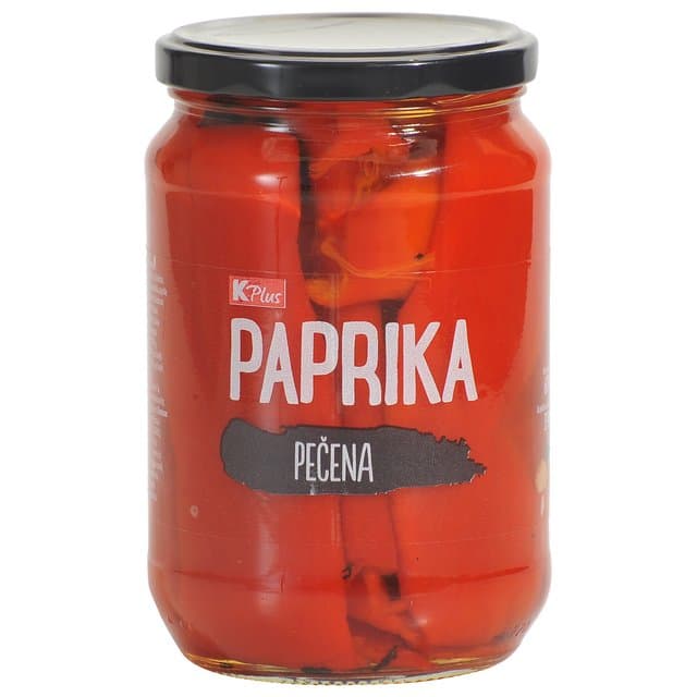 PAPRIKA PEČENA K PLUS 680g/390g