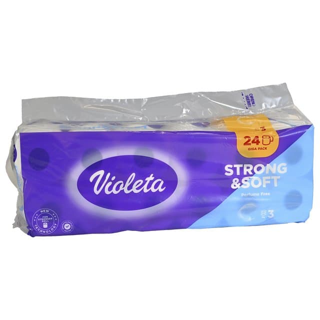 VIOLETA VIOLETA Toaletni papir strong & soft 24/1