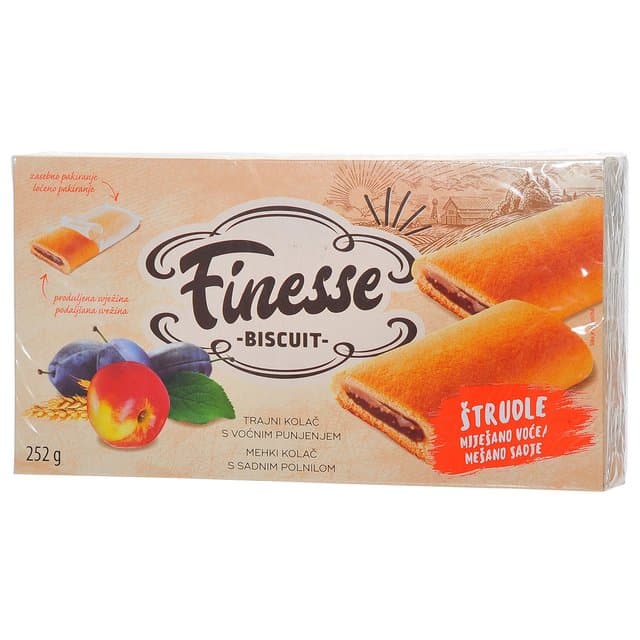 ŠTRUDLA FINESSE MIJEŠANO VOĆE 252g