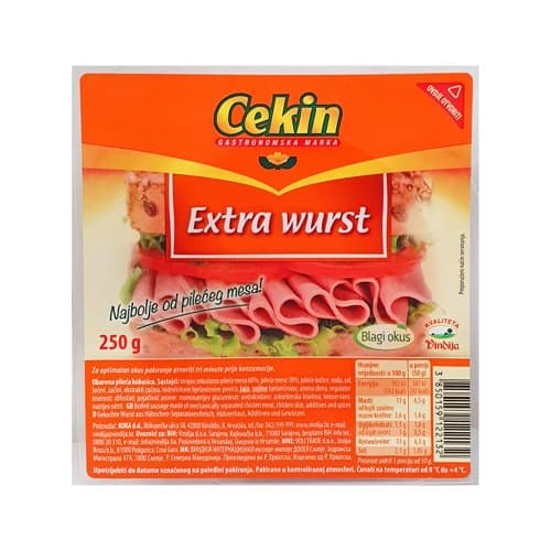 Cekin Ekstra Wurst Narezak