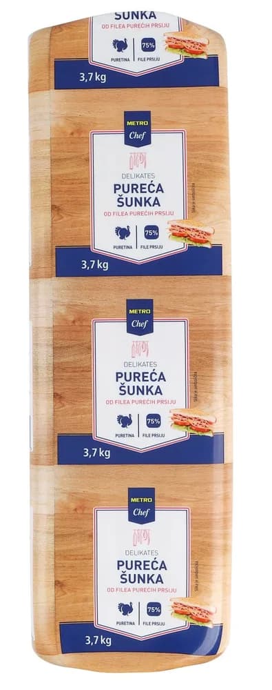 3,7KG MC PUR. DELIKATES ŠUNKA