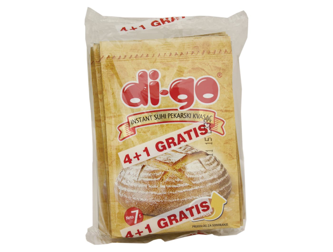 Di-Go Suhi kvasac 5x7g