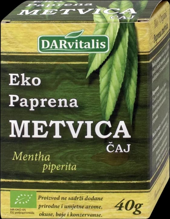 DARvitalis EKO list paprene metvice 40g