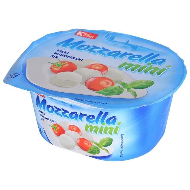 MINI MOZZARELLA K PLUS 125g