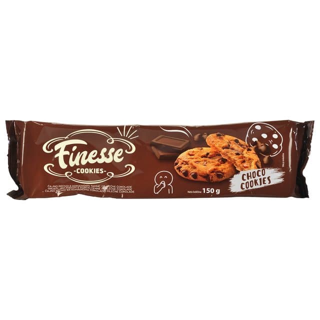 KEKS K PLUS FINESSE CHOCO COOKIES 150g