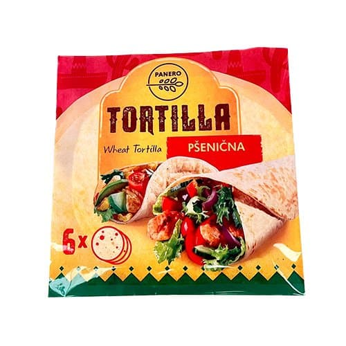 TORTILJE 25 CM PANERO 6/1 370 g