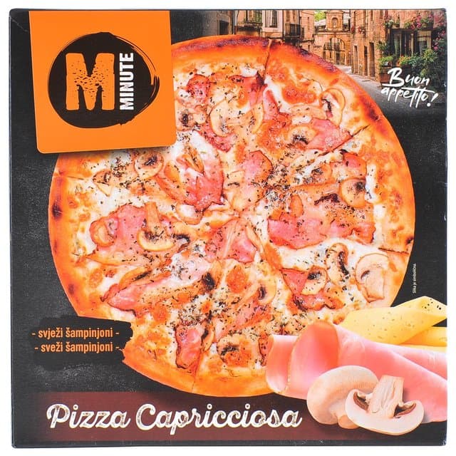 PIZZA CAPRICCIOSA 330g MINUTE