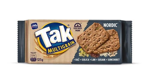 Tak Multigrain Krekeri Nordic