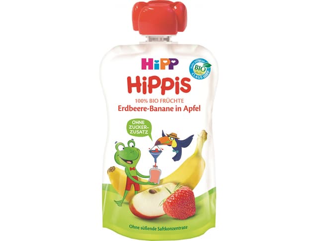 Hippis Bio Kašica Jabuka Banana Jagoda